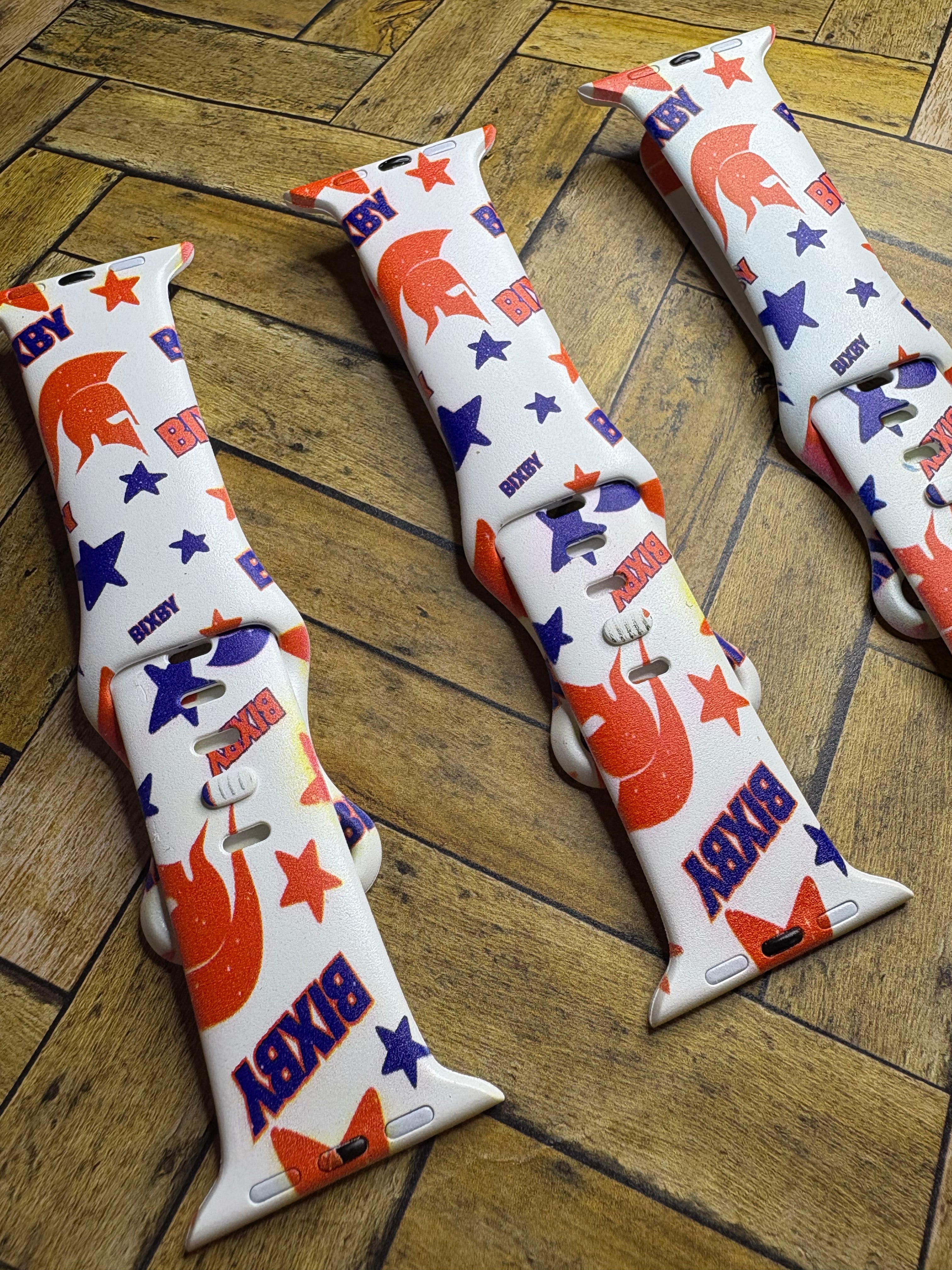 Bixby star watchband UV printed