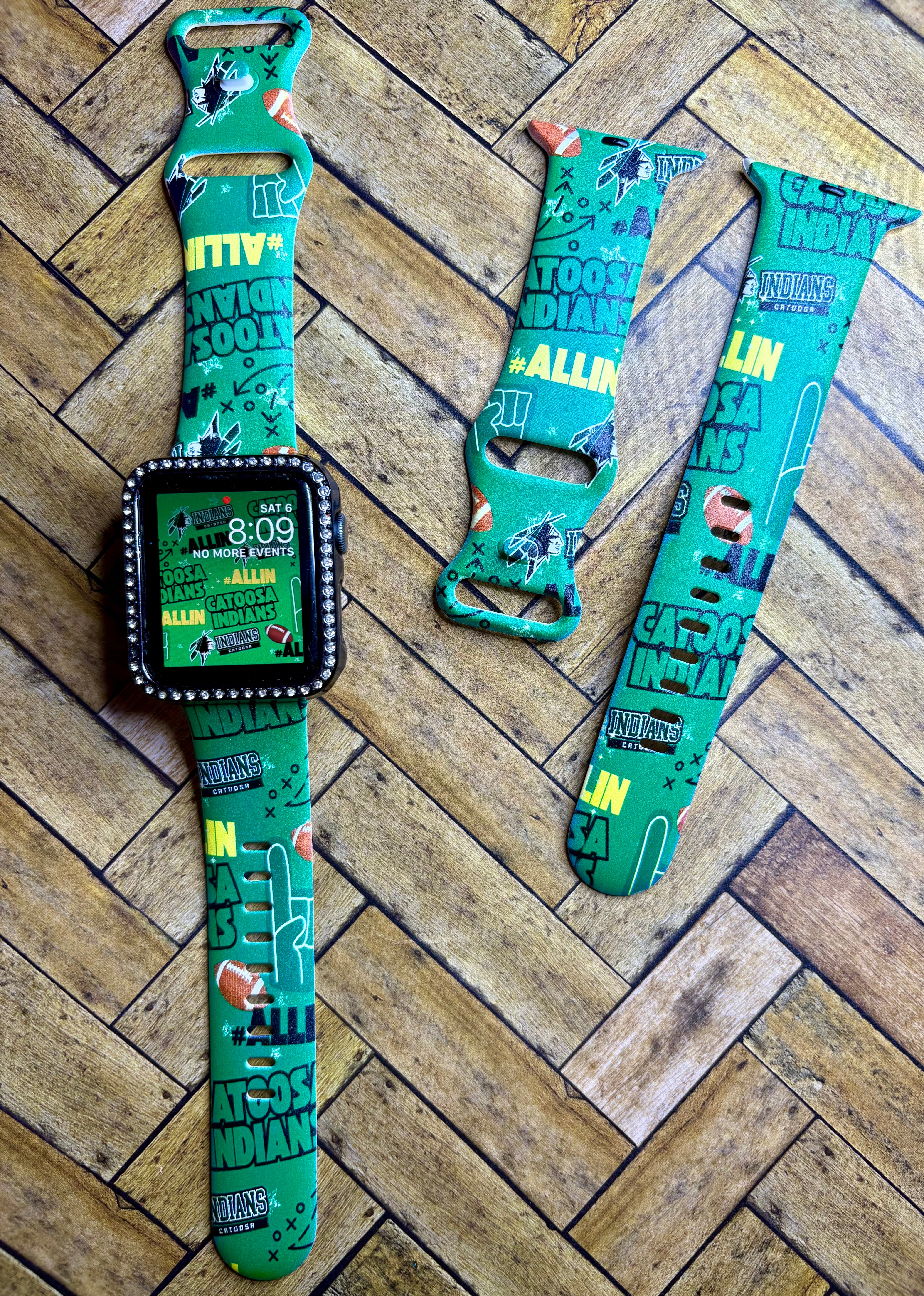 Catoosa football Allin watchband