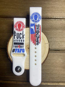 We the People American Flag Watch Band | Gift | Patriotic | Apple Watch | Fitbit versa 2 | Samsung | FAFO | FAFFO