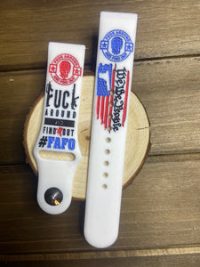 We the People American Flag Watch Band | Gift | Patriotic | Apple Watch | Fitbit versa 2 | Samsung | FAFO | FAFFO