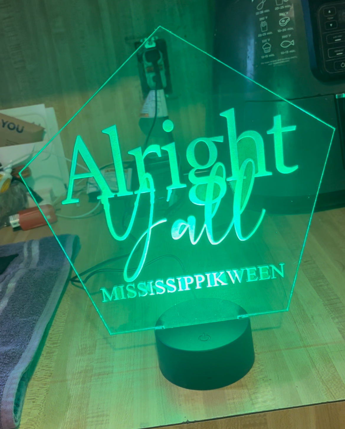 Custom Light up sign