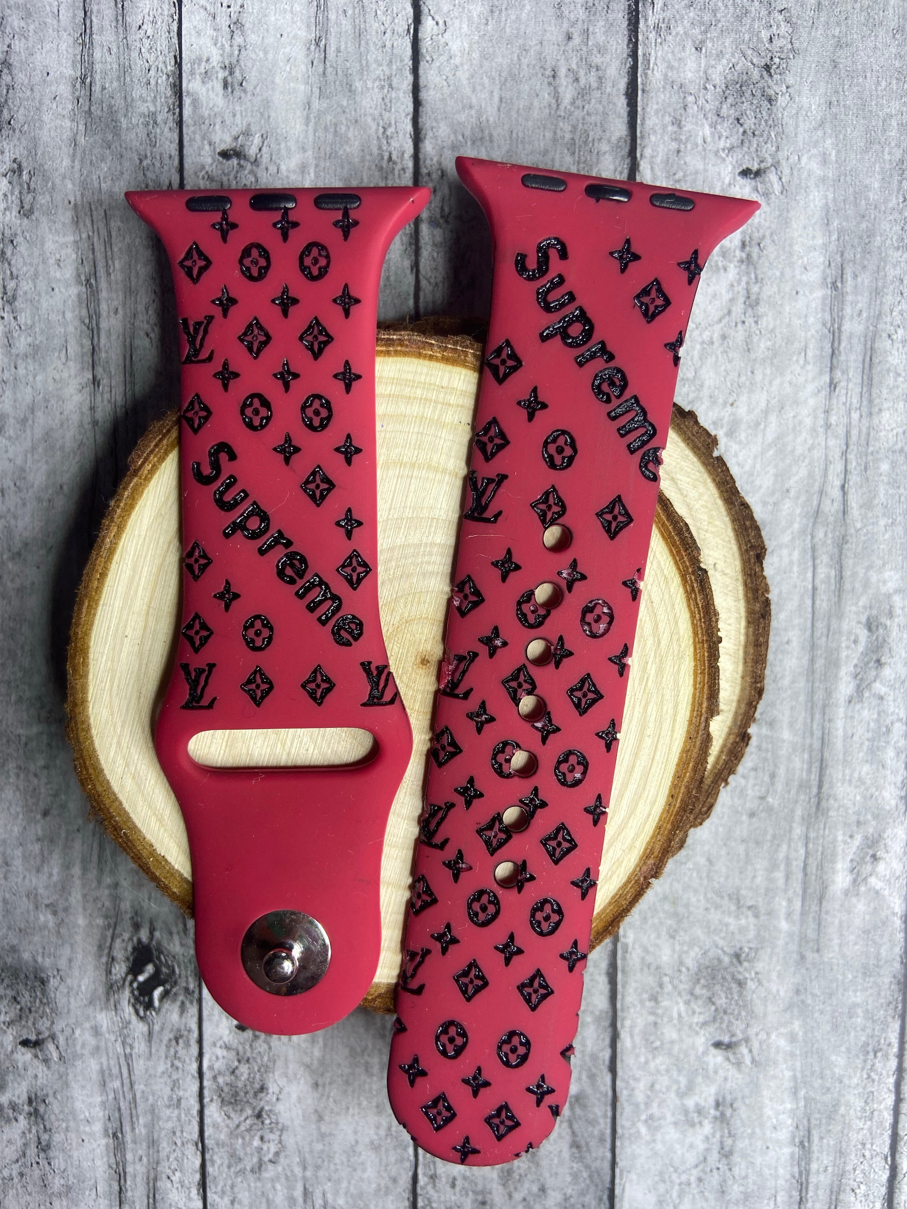 red louis vuitton watch band