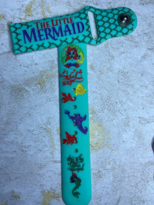 Little Mermaid, under the sea engraved watchband, Samsung, Fitbit Versa 2, gift for her, Ariel, mermaid, silicone replacement, engraved
